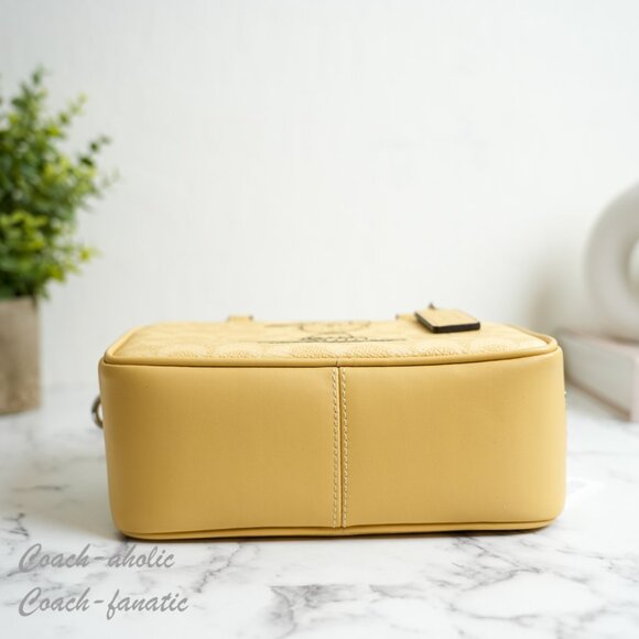 NWT Coach X Peanuts CBJ63 Satchel Crossbody Bag In Signature Canvas Charlie Brow - Picture 9 of 12